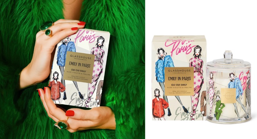 Glasshouse Fragrances Launches Emily in Paris Scent